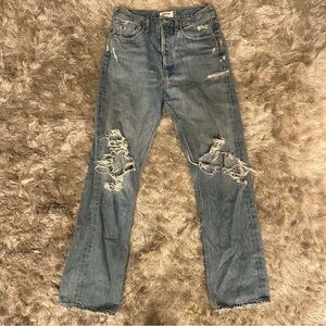 Agolde Light Blue Denim Jeans